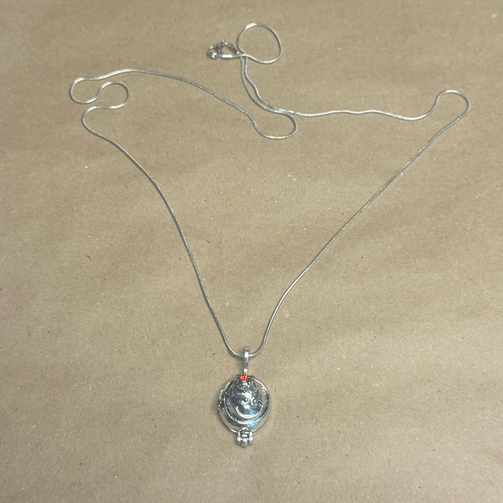Vampire Diaries Elena Gilbert Opening Vervain Locket Pendant Necklace